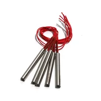 13mmx225mm-255mm 3D Printers Parts Cartridge Heater 720W-830W Cartridge Heaters Heating Element Single Ended AC110V 220V 380V Heater 201SUS 5pcs lot