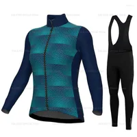 Racing Sets 2023 Spring Autumn Cycling Jacket Women Jersey Set Mountain Clothing Outdoor Triathlon Wear Long Sleeves Bicycle Clothes