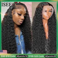 Synthetic Wigs Mongolian Kinky Curly Wigs 13x6 HD Transparent Lace Frontal Human Hair Wigs Deep Curly Lace Front Wigs For Women Cheap Wigs W0328