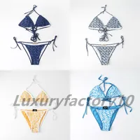 2022 Selling Bikini Women Fashion Swimwear IN Stock Swimsuit Bandage Sexy Bathing Suits pad Tow-piece 4 Styles233S