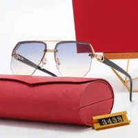 2023 Novos óculos de sol polarizados clássicos homens mulheres de grande porte de molduras de orgulho de óculos de proteção contra Óculos protetores de óculos UV400 vidro solar unissex com caixa e acessórios
