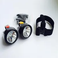 40 Pieces Lot LED Mining Headlamp Portable KL2 8LMA Outdoor Wireless Cordless Hunting Camping Lamp Miner Cap Light184n