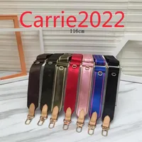 Bag Parts & Accessories 7 Colors Pink Black Green Blue Coffee Red Shoulder Straps for 3 Piece Set Bags Women Crossbody Fabric218m