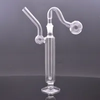 Hot Selling Hand Smoking Wate Pipe 10mm Female Oil Burner Bong Ash Catcher Hookah Recycle Dab Rig Bong with Base Balancer with 30mm Ball Oil Burner Pipes Cheapest
