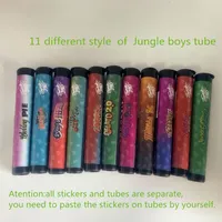 Pre roll Packaging Jungle Boys Tubes Packaging Bottles with stickers Alienlabs Connected runtz Prerolled Joint Tube Plastic Preroll