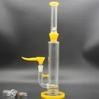Bongs Kits Smoking pipes 6 in 1 include a nice bong quartz banger Glass Ball capsulel unique color bowl 14mm joint 90 Degree Dab R3317