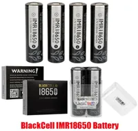 Original BlackCell IMR 18650 Battery 3100mAh 3000mAh 3500mAh 40A 37V High Drain Rechargeable Flat Top Vape Box Mod Lithium Batter9081211