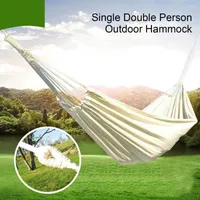 Camp Furniture 1 Set Useful Swing Hammock Detailed Outdoor Comfortable Sleeping Single Double Person Rest