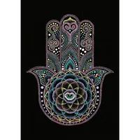 Diamond Painting Full Square 5D DIY Painting Hamsa Hand 3D Daimond Embroidery Cross Stitch Mosaic LE00169193u