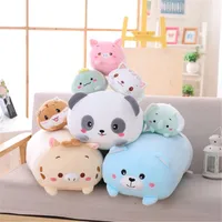 12 Styles Plush Toy Bear Doll Cat Cushion Child Birthday Gift Baby Gifts Cute Animal Pillow Home Doll Children Gift FY7950 U0329