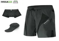 Cycling Shorts WOSAWE Men039s Outdoor Sports LooseFit 3D Gel Padded Underwear Bike Bicycle Lightweight Downhill MTB9641121