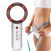 Face Care Devices Ultrasound Cavitation EMS 3 in 1 Ultrasonic Body Slimming Massager Fat Infrared Therapy Beauty Machine 230328