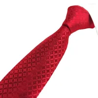 Bow Ties Santa Tie Design Wedding Man Solid Stripe Business Handkerchief Cuff Link Thin Self Set