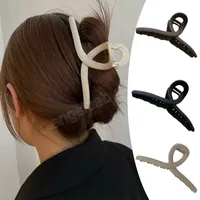 Korean Cross Hair Claw Clip Large Barrette Crab Bath Ponytail Plastic Claw Clip for Women Hair Clips Headwear Hair Accessories