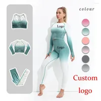 Active Sets Women Sportswear Fitness Suit Seamless Yoga Set Workout Clothes Sport Outfit For Woman Gym Clothing Sports