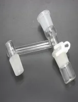 Reclaim Ash Catcher with Keck Clip Glass Bong Adapter Drop Down Converter 10mm 14mm 19mm Bong Oil Rigs Adapters Lab Glassware Co7040134