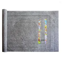 Paintings Professional Puzzles Roll Mat Funny Game Storage Accessory Playing Pad Keep Tidy Felt Blanket Up To 1500 Pieces Home