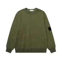 High Quality Designer Topstoney Men's tops Long Sleeve Sweatshirt Stone Hoodie Casual Pullover Autumn O-Neck Women's Various Candy Colors Islands