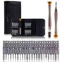 Hand Tools Mini Precision Screwdriver Set 25 in 1 Electronic Torx Screwdriver Opening Repair Tools Kit for phone Camera Watch Tablet