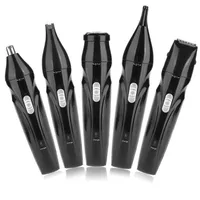 Electric Nose & Ear Trimmers 5 In 1 Upgrade Hair Trimmer USB Rechargeable Shaver Men Face Beard Eyebrow Clipper Removal Machine11895