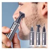 4 in 1 Rechargeable Men Electric Nose Ear Hair Trimmer Women trimming sideburns eyebrows Beard hair clipper cut Shaver203w