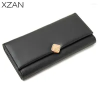 Wallets Wallet For Women Summer Long Section Purses Solid Color ID Card Holders Fashion Personality Versatile Clutch Money Clip