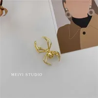 Designer Luxury Brand Unisex Funny Personality Spider Brooch Advanced Suit Aaccessories Fashion Cool Decorative Corsage Clothing Accessories