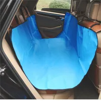 Dog Car Seat Covers Carriers Waterproof Rear Back Pet Cover Mats Hammock Protector Travel Accessories Trunk Solid Mat