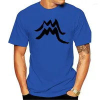 Men's T Shirts Men Shirt Astrology Aquarius Symbol Funny T-shirt Novelty Tshirt Women