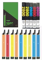 2800 puffs Flex E cigarette disposable Vape PEN 2800 HITS bar 850mah battery prefilled 8ml vaporizer 20 colors disposables vapes 9078610