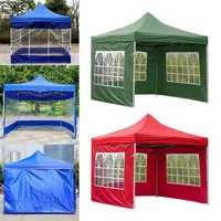Portable Outdoor Tent Surface Replacement Rainproof Party Waterproof Gazebo Canopy Top Cover Garden Shade Shelter Windbar286q