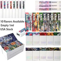 USA Stock 2023 Gen 5th CAKE She Hits Different Disposable Vape Pen 10 Flavors Empty 1ml Device Pods Rechargeable 280mah Battery For Oil Cartridges
