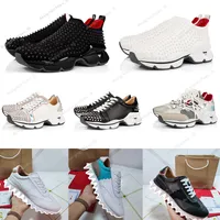 Designer Sneaker Men Women Casual Shoes Cashing Spikes Scarpe Piattaforma di moda Sneaker Flat Serated Walking Trainer Size35-47