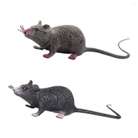 Cat Toys Mouse Prank Mice Realistic Rat Fake Halloween Toy Rats Simulation Plastic Prop Props Model Joke Trick Lifelike Scary