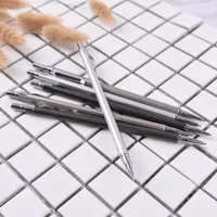 Metal Mechanical Automatic Pencil 0.5  0.7mm School Supplies High Qulity Lead Refill Stationery