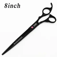 BLACK KNIGHT Professional 8 inch pet scissors Hairdressing Barber hair Cutting shears salon 2011261887