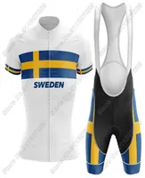 Sweden 2021 Cycling Jersey Set Summer Cycling Clothing Women Road Bike Suit Mountain Bicycle Shirt Bib Shorts MTB Tops Maillot8865135