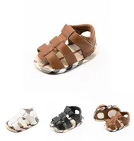 Infant Summer Sandals neonatal semiplastic sole toddler Kids girl shoes breathable newborn baby shoes6858621