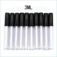 Tool Box 50Pcs Lot L Plastic Lip Gloss Tube Small Lipstick With Leakproof Inner Sample Cosmetic Container Diy Drop Delivery Home Gar Dhglw