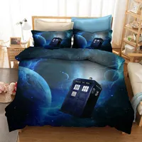 Doctor Who 3D Printed Bedding Set Duvet Covers Pillowcases Comforter Bedding Set Bedclothes Bed LinenNO sheet C0223185C