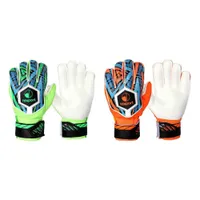 Sports Gloves Soccer Goalkeeper Gloves Football Goalie Full Finger Protective Gloves Microfiber Anti-slip Gloves For Football Sport Equipment 230329