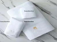 Classic Embroidery Towel Designer Towel el Towels Soft Cotton Beach 3 Pieces Blanket Set6076535