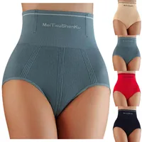 Women's Shapers Postpartum High Waist Abdominal Lifting Buttock Panties Female Body Shaping Bundle Summer Thin Stomach