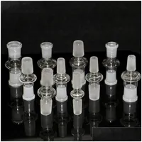 Other Smoking Accessories Glass Bong Adapter 14Mm 18 Mm Male Female Joint Converter Dabber Tool Wax Drop Delivery Home Garden Househ Dhxkc