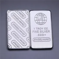 Whole 50pcs lot High Quality 1 Ounce Engelhard Vintage silvering Silver Bar American Silver Bullion No Magnetic295t