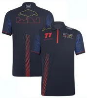 2023 New F1 Racing T-shirt Team Short Sleeve Lapel POLO Shirt Men's Summer Work Clothes Customization