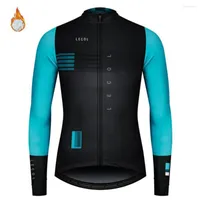 Racing Jackets 2023 Winter Warm Jersey Pro Team Cycling Thermal Fleece Bicycle MTB Bike Clothing Jacke