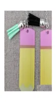 Cartoon Accessories Creative Teachers Day Keychain Fashion Acrylic Pencil Dangle Charms Key Ring Personalize Small Tassel Keyring 4192201