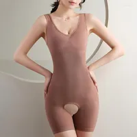 Women's Shapers Women Body Shaping Belly Contraction Jumpsuit Postpartum Waist-slimming Cloth
