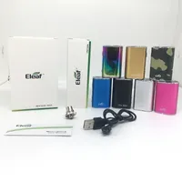 Eleaf Istick Mini 10W 1050mAh Bateria Ultra Compact Box Mod Mod Variável Tela OLED Exibição e Cigarros Vape Bateria com conector de ego de cabo USB